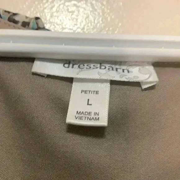 Dress Barn top EUC size large petite - Picture 3 of 8